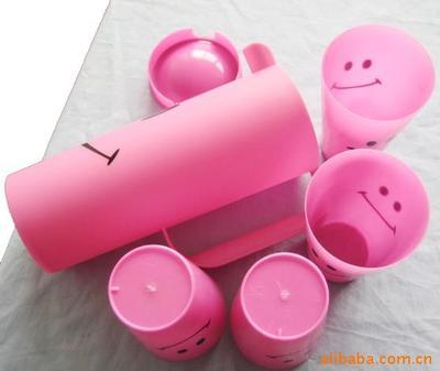 【供應(yīng)YK-5254水壺加四個(gè)小杯 套裝涼水杯】?jī)r(jià)格,廠家,圖片,杯子,臺(tái)州市黃巖怡可塑業(yè)-